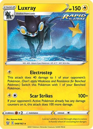 Luxray 048  - Holofoil  - Holo Rare