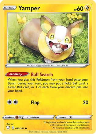 Yamper 052  - Reverse Holofoil  - Common