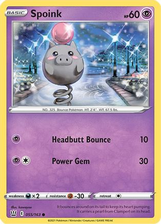 Spoink 055   - Common