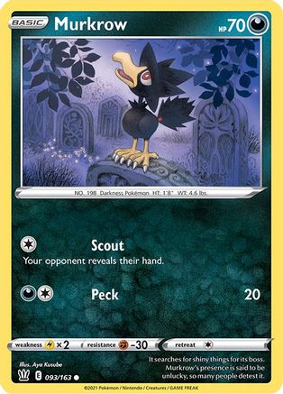 Murkrow 093   - Common