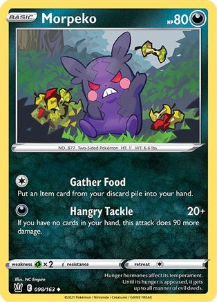 Morpeko 098  - Reverse Holofoil  - Uncommon