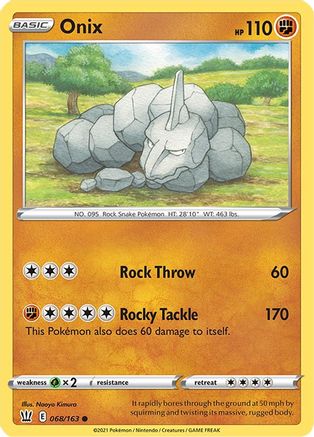 Onix 068  - Reverse Holofoil  - Common