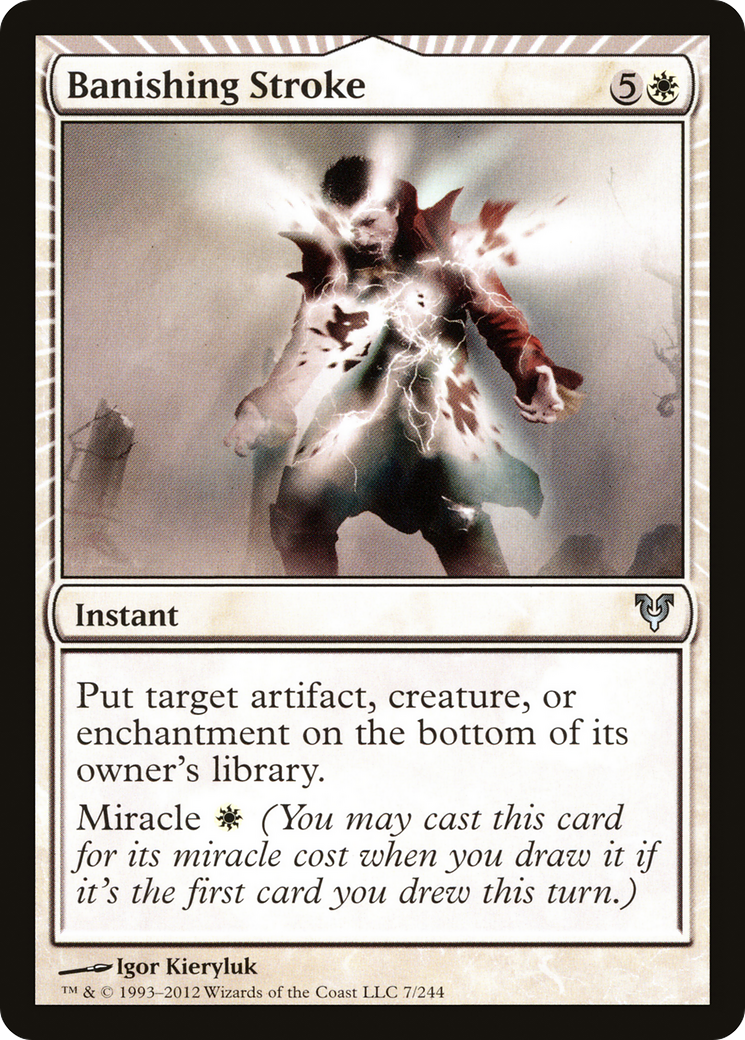 Banishing Stroke (AVR-007)  Foil