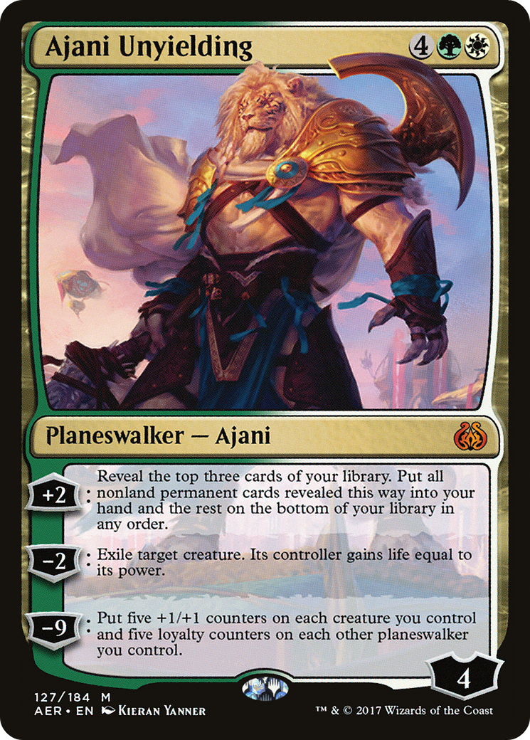 Ajani Unyielding (AER-127)