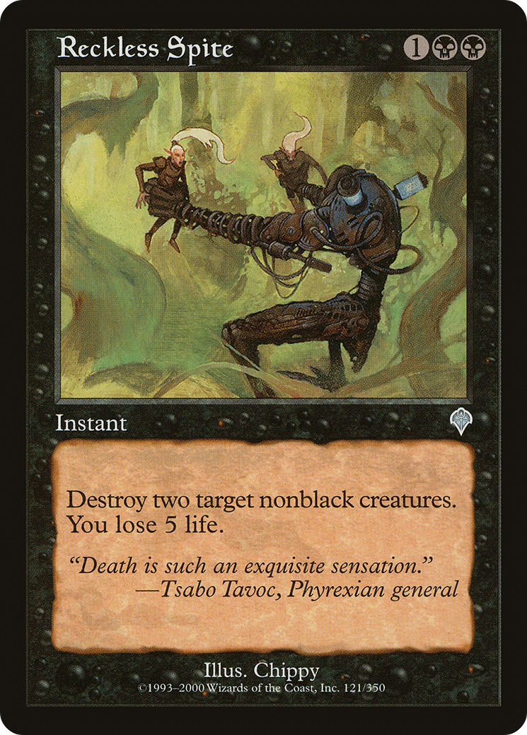 Reckless Spite (INV-121)  Foil
