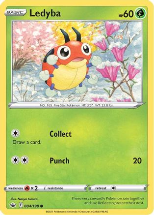 Ledyba 004  - Reverse Holofoil  - Common