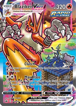Blaziken VMAX (Alternate Art Secret) 201/198 - Secret Rare