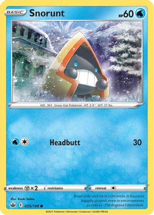 Snorunt 035  - Reverse Holofoil  - Common