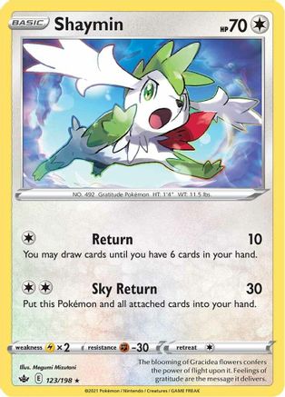 Shaymin 123  - Reverse Holofoil  - Holo Rare