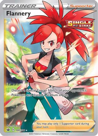 Flannery (Full Art) 191  - Holofoil  - Ultra Rare