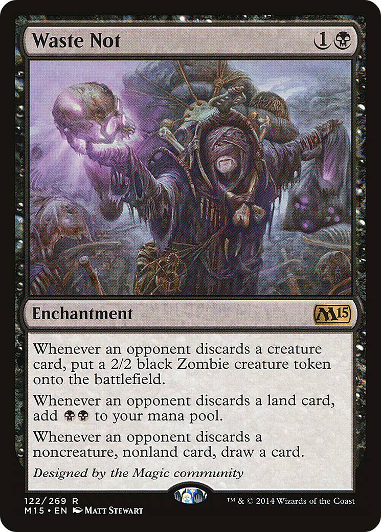 Waste Not (M15-122)  Foil
