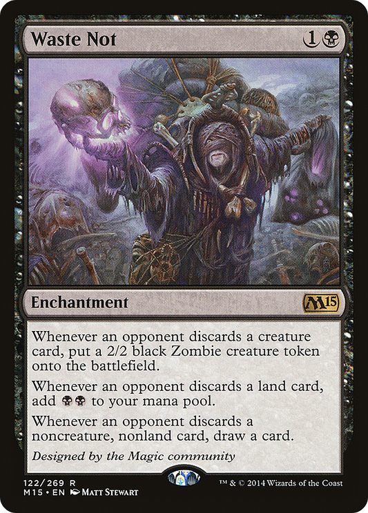 Waste Not (M15-122)  Foil