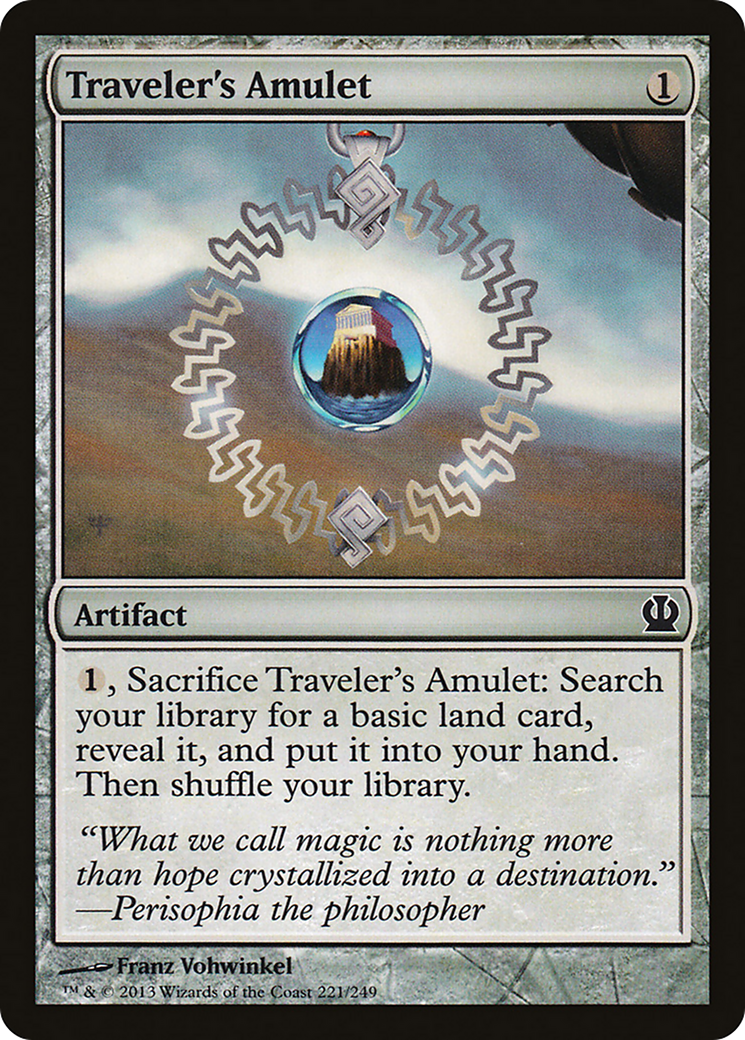 Traveler's Amulet (THS-221)  Foil