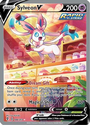 Sylveon V (Alternate Full Art) 184  - Holofoil  - Ultra Rare