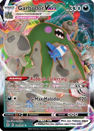 Garbodor VMAX 101  - Holofoil  - Ultra Rare