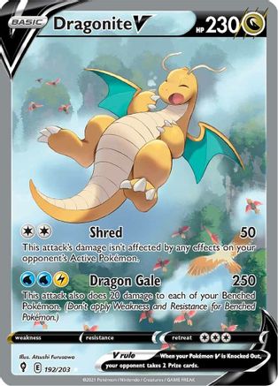 Dragonite V (Alternate Full Art) 192  - Holofoil  - Ultra Rare
