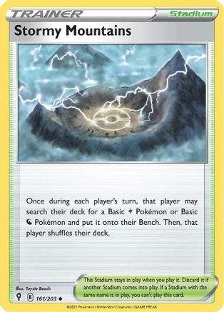 Stormy Mountains 161   - Uncommon