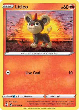 Litleo 022  - Reverse Holofoil  - Common