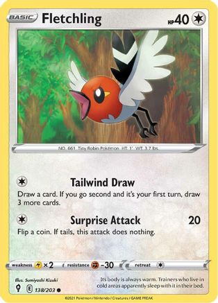 Fletchling 138   - Common