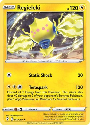 Regieleki 060  - Reverse Holofoil  - Holo Rare