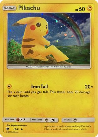 Pikachu (Cosmos Holo) - 28/73 - Promo
