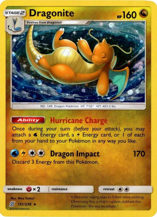 Dragonite (Costco Exclusive)(Cosmo Holo) 151/236 - Promo