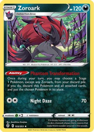 Zoroark - 103/203 - Promo