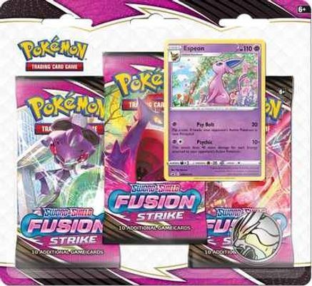 Fusion Strike 3 Pack Blister [Espeon]