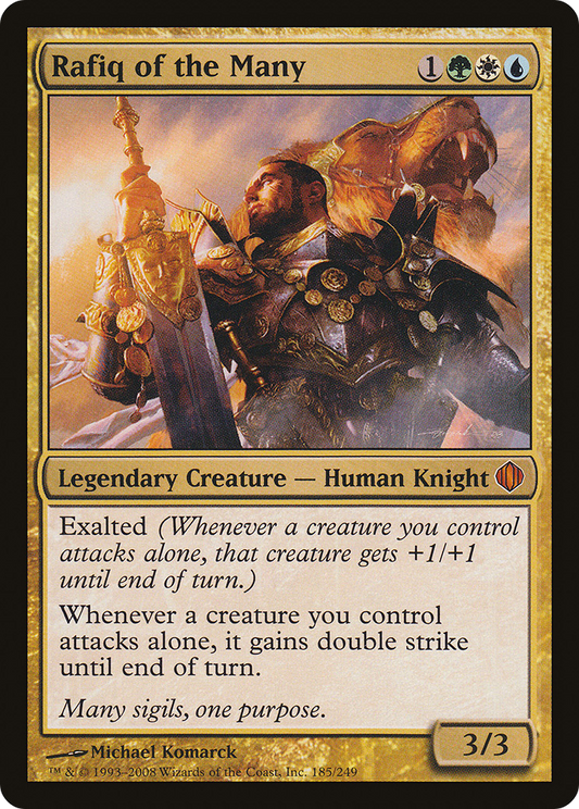 Rafiq of the Many (ALA-185)  Foil