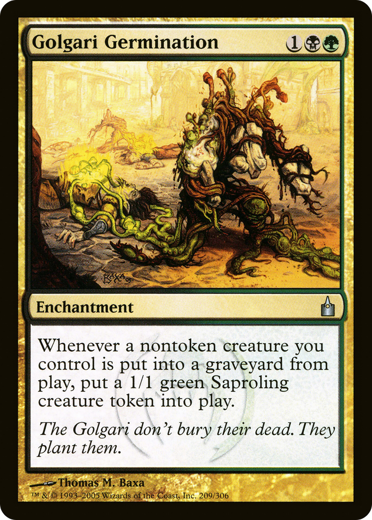 Golgari Germination (RAV-209)  Foil