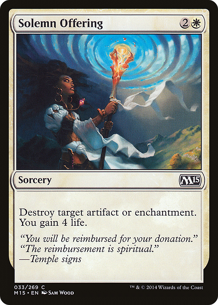 Solemn Offering (M15-033)