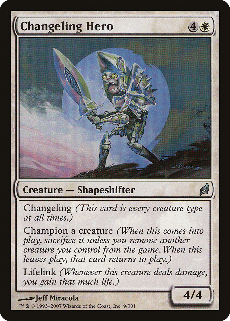 Changeling Hero (LRW-009)  Foil