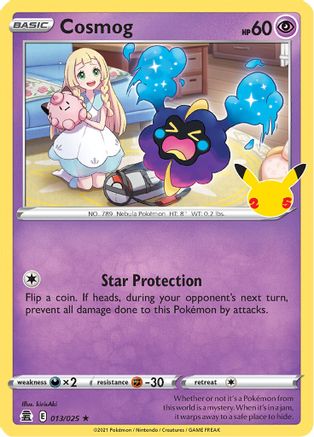 Cosmog 013  - Holofoil  - Holo Rare