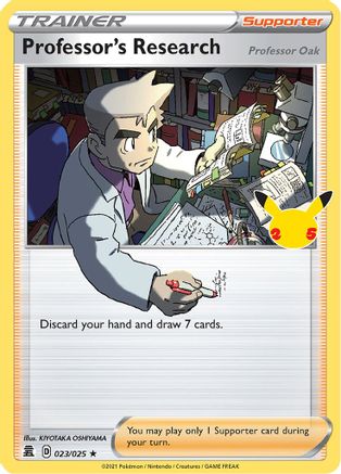 Professor's Research 023  - Holofoil  - Holo Rare