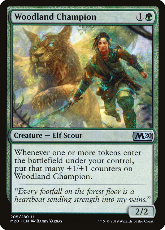 Woodland Champion (M20-205)  Foil