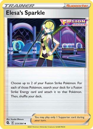 Elesa's Sparkle 233   - Uncommon