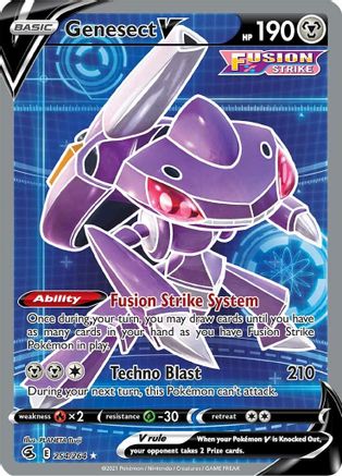 Genesect V (Full Art) 254  - Holofoil  - Ultra Rare