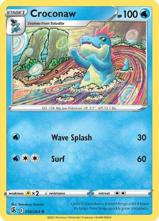 Croconaw 056  - Reverse Holofoil  - Uncommon