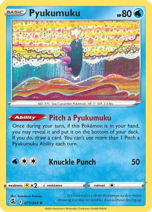 Pyukumuku 077   - Uncommon