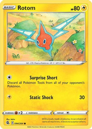 Rotom 094  - Reverse Holofoil  - Common