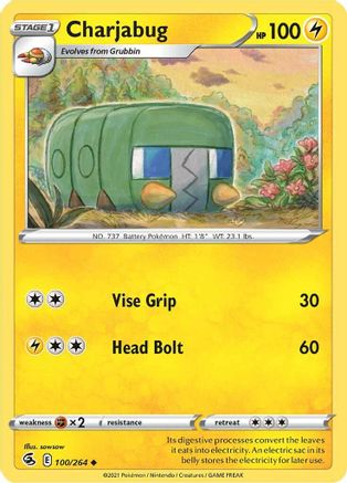 Charjabug 100   - Uncommon