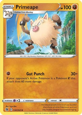 Primeape 134   - Uncommon