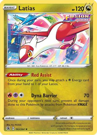 Latias 193   - Rare