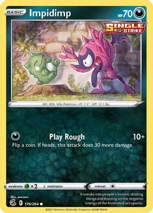 Impidimp 176  - Reverse Holofoil  - Common