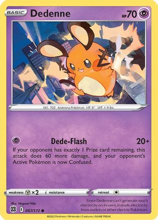 Dedenne 067  - Reverse Holofoil  - Common