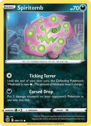 Spiritomb 089   - Common