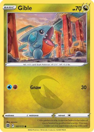 Gible 107   - Common