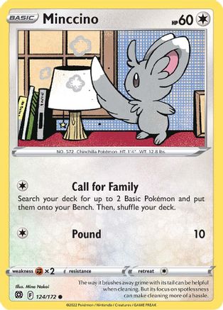 Minccino 124   - Common