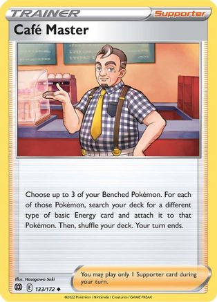 Cafe Master 133  - Reverse Holofoil  - Uncommon