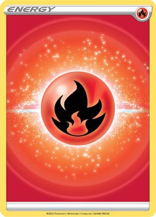 Fire Energy (2022 Unnumbered)  - Reverse Holofoil  - Common